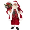 Clayre&eef Natale>Babbo con sacco 28cm