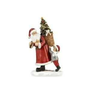 Fade Natale>Babbo Natale con Cesta e Bambino - Decorazioni Uniche