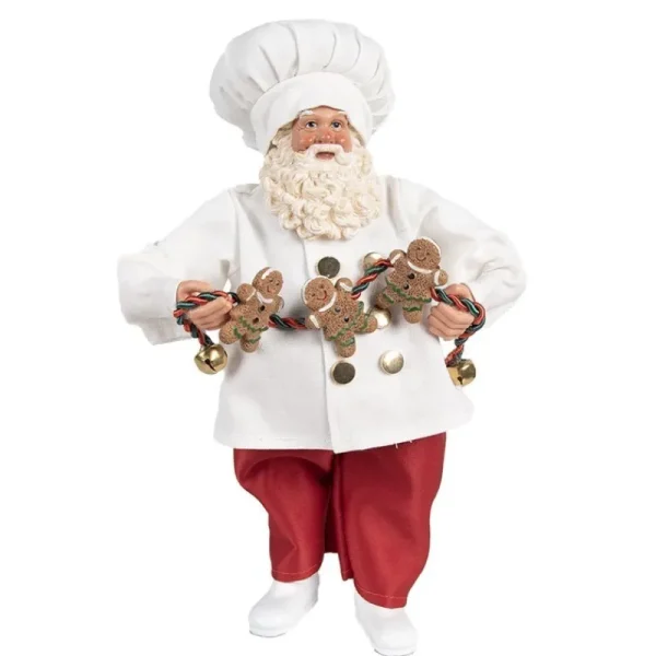 Clayre&eef Natale>Babbo Pasticciere 28cm