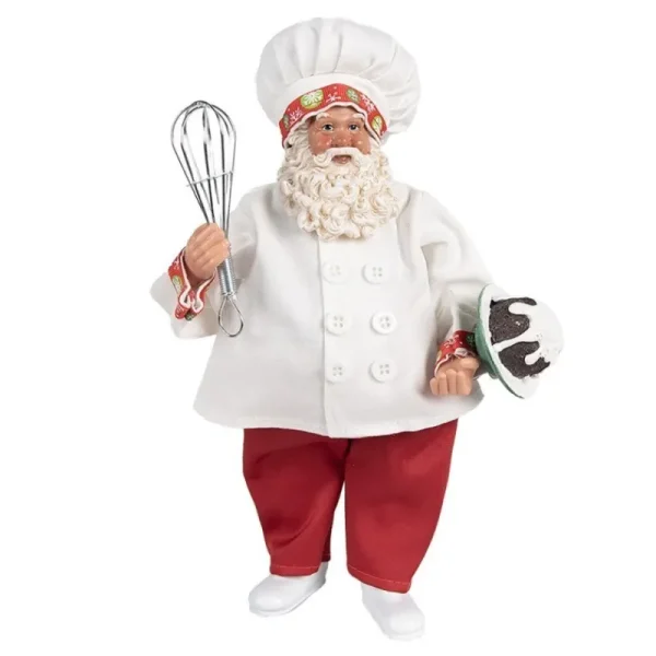 Clayre&eef Natale>Babbo Pasticciere 28cm