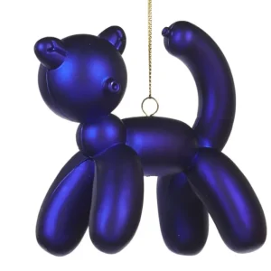 Goodwill Natale>Balloon Gatto Blu 9cm