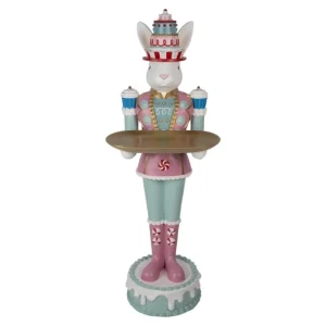 Clayre&eef Pasqua>Candy Coniglio con Vassoio 43x40x121cm