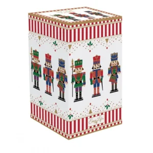 EasyLife Natale>Casetta portacandele 6,5x14,5 cm Nutcracker