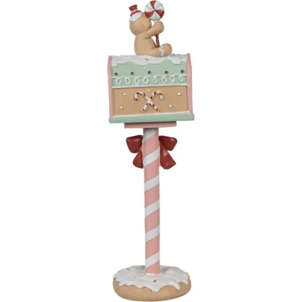 Clayre&eef Natale>Casetta postale pan di zenzero  11x10x36 cm