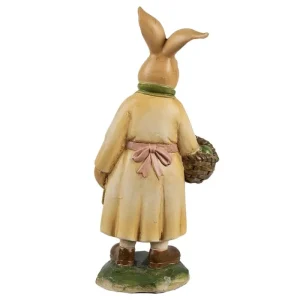 Clayre&eef Pasqua>Coniglia con Cesta 9x7x20 cm