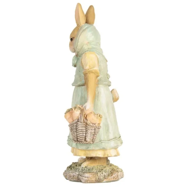 Clayre&eef Pasqua>Coniglietta con Figlia 14x7x20 cm