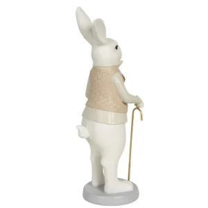 Clayre&eef Pasqua>Coniglietto con Bastone 12x9x31 cm