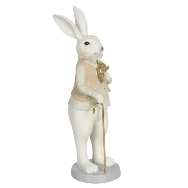 Clayre&eef Pasqua>Coniglietto con Bastone 12x9x31 cm