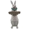 Clayre&eef Pasqua>Coniglietto con Vassoio 15x13x37cm