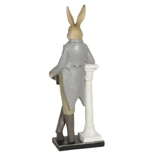 Clayre&eef Pasqua>Coniglio con cappello 17x9x46 cm