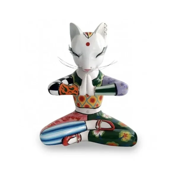 Toms Drag Pop Art Culture>GATTO YOGA SADHU S 12,5x15cm