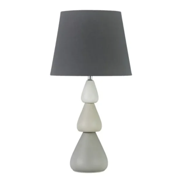 Henriette Illuminazione>Lampada ø28 H.54cm Grigia Fusion