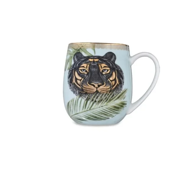 Henriette Comunione | Tazze>Mug Tigre in Porcellana: Design Unico per la Tua Casa