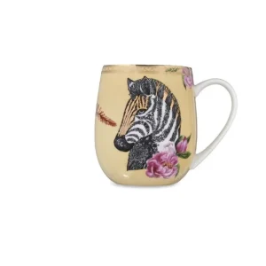 Henriette Comunione | Tazze>Mug Zebra in Porcellana: Design Unico per la Tua Casa