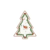 EasyLife Natale>Piatto a forma abete 20,5x25,5 cm MAGIE DE NOEL