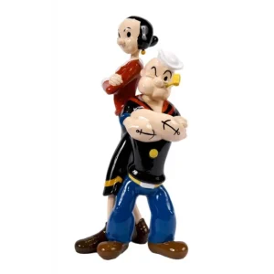 Lacorne Decoration Pop Art Culture>Popeye ed Oliva 30cm