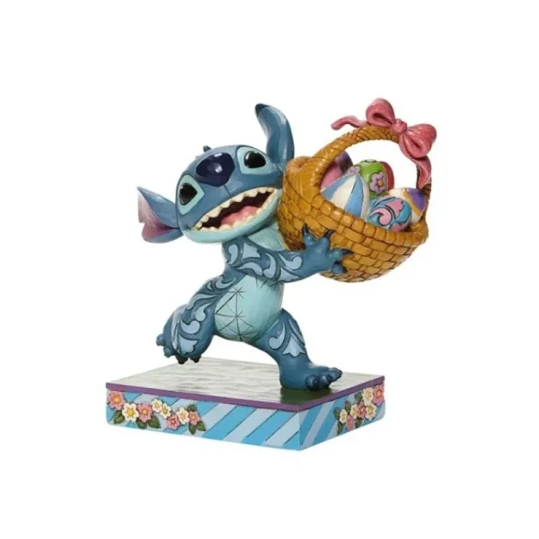 Disney Enesco Enesco Disney>"Stitch Disney: Cestino Uova 14,5cm - Decorazioni Uniche"