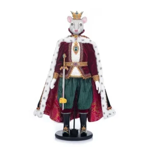 Katherine's Collection Natale>Re del Natale: Topolino Nutcracker 61 cm - Eleganza Unica