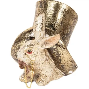 Clayre&eef Pasqua>Salvadanaio coniglio 14x10x11 cm