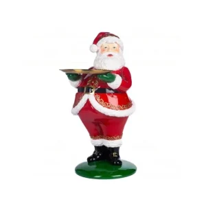 Goodwill Natale>Santa con Vassoio 61cm: Decorazioni Uniche per la Casa