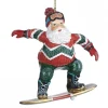 Goodwill Natale>Santa su Snowboard 10CM