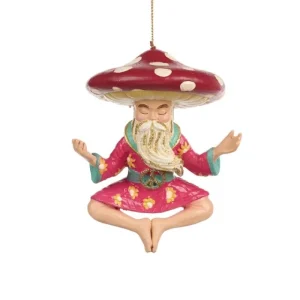 Goodwill Natale>Santa Yoga Hippie A 13,5CM: Decorazioni Uniche e Regali