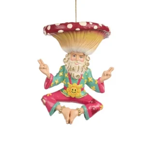 Goodwill Natale>Santa Yoga Hippie B 13,5cm