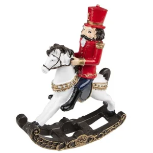 Clayre&eef Natale>Schiaccianoci a Cavallo 15x18 cm