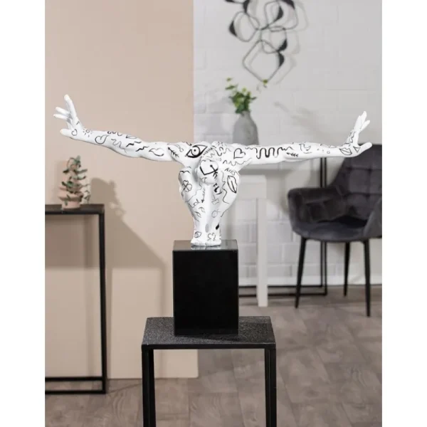 Casablanca Pop Art Culture | Decorazioni>Scultura Uomo MODERN ART 75cm - Decorazioni Uniche per Casa