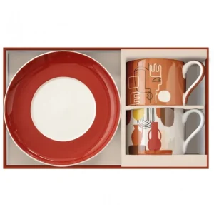 EasyLife Tazze>Set 2 Tazze Terracotta in Gift Box - Idea Regalo Unica