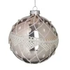 Inart Natale>Sfera Champagne 10cm: Eleganza per la tua casa