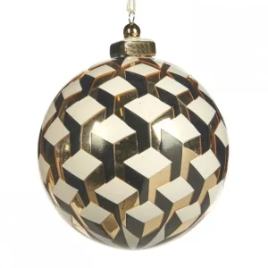 Goodwill Natale>Sfera Optic Cube 11,5cm: Eleganza per la tua casa