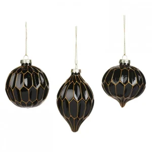 Goodwill Natale>Sfera Origami Nera 8cm: Eleganza per la tua casa