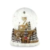 Fade Natale>Snow Globe Casa pan di Zenzero 11x14,5cm