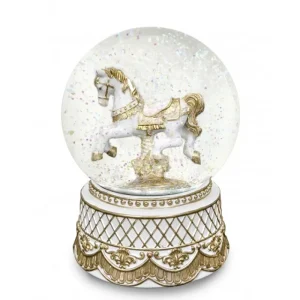 Fade Natale>Snow Globe Cavallo 9x12cm