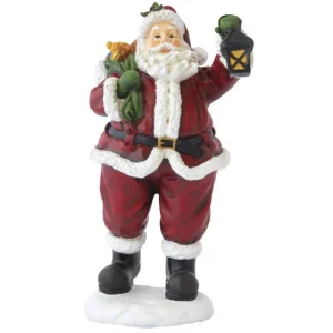 EasyLife Natale>Statuina Babbo Natale con lampada: decorazioni uniche per la casa