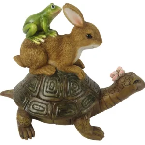 Clayre&eef Pasqua>Tartaruga con Amici in Groppa