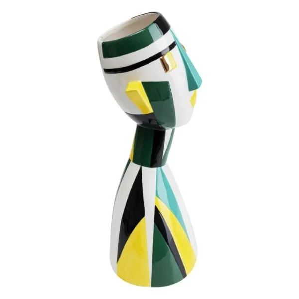 Kare Design Pop Art Culture | Vasi>Vaso Happy Face 43cm: Decorazioni Casa Uniche e Regalo Perfetto