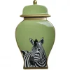 Inart Vasi>Vaso Zebra in Ceramica: Design Unico per la Tua Casa