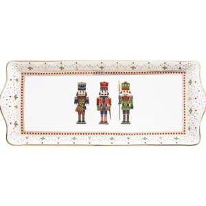 EasyLife Natale>Vassoio 35x15 cm Nutcracker