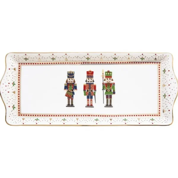 EasyLife Natale>Vassoio 35x15 cm Nutcracker