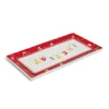 Henriette Natale>Vassoio 31x17cm Sweet X'mas